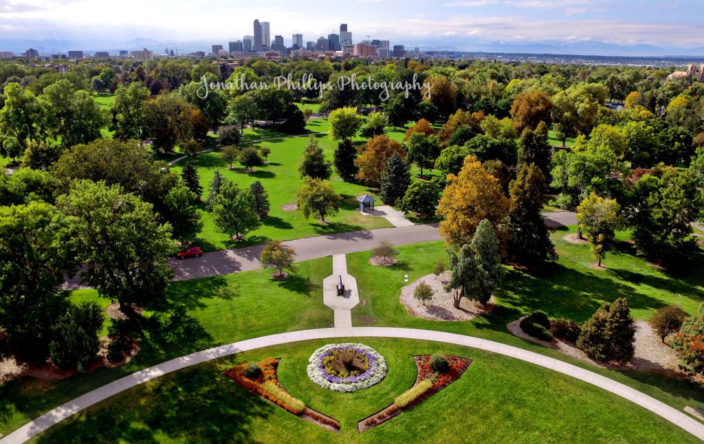 Aerial Views of City Park and Downtown Denver » Jonathan Phillips